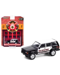 Greenlight 2000 Jeep Cherokee - Scottdale Fire Department 1/64 Diecast Model