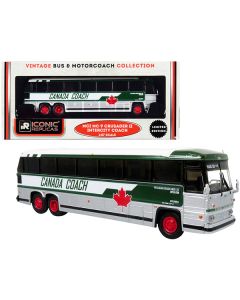 Iconic Replicas 1980 MCI MC-9 Crusader II - Canada Coach "Hamilton via 8" - HO Scale (1/87) Diecast Bus Model