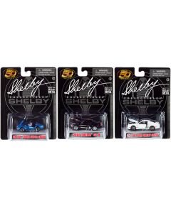 Shelby Collectibles 50th Anniversary 3-Piece Set: 1/64 Diecast Model Cars