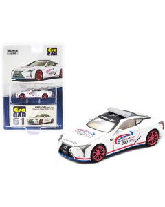 Era Car Lexus LC500 Safety Car - Daytona IMSA - 1/64 Scale - Limited Edition White Diecast