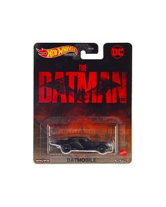 Hot Wheels Batmobile - The Batman (Matt Black) - 3-inch Diecast Model Car (GRL75)