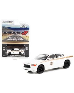 Greenlight 2011 Dodge Charger Pursuit - Absaroka County Sheriff - 1/64 Scale Diecast Model
