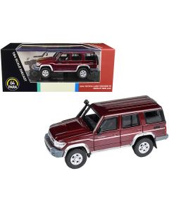 Paragon 2014 Toyota Land Cruiser 76 - Merlot Red Metallic - 1/64 Diecast Model