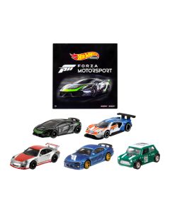 Hot Wheels Forza Motorsport 5-Car Diecast Set - HFF49
