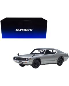 Autoart Nissan Skyline 2000GT-R (KPGC110) RHD Silver Metallic 1/18 Scale Model