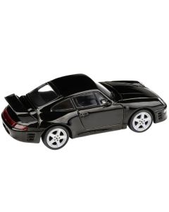 Paragon 1995 RUF CTR2 Black 1/64 Scale Diecast Model Car (PA-55373)