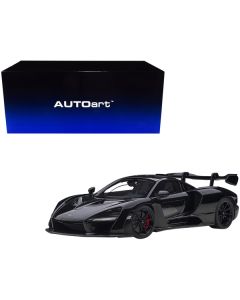 Autoart McLaren Senna Stealth Cosmos Black 1/18 Scale Model Car: Experience the Thrill