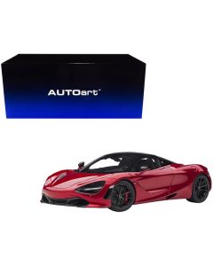 Autoart McLaren 720S: Memphis Red & Black - 1/18 Scale Collector's Model