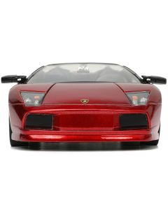 Jada Hyper-Spec Lamborghini Murcielago Roadster 1/24 Diecast Model Car - Red Metallic