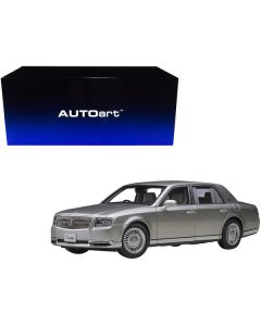 Autoart Toyota Century RHD Silver Special Edition 1/18 Scale Model Car with Curtains