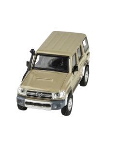 Paragon 2014 Toyota Land Cruiser 76 - Sandy Taupe - 1/64 Scale Diecast Model