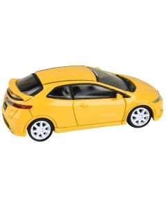 Paragon 2007 Honda Civic Type R FN2 - Sunlight Yellow - 1/64 Diecast Model