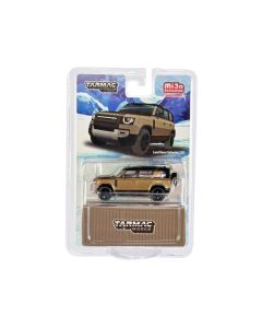 Tarmac Works Land Rover Defender 110 - Brown Metallic & Black - 1/64 Scale Diecast Model - Limited Edition