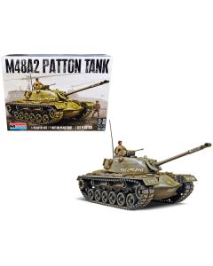 Revell M48A2 Patton Tank Model Kit - 1/35 Scale - 9.875 Inch Length