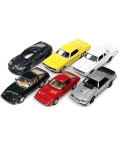 Johnny Lightning Classic Gold Collection Set B (6 Cars) 1/64 Diecast - JLCG029B