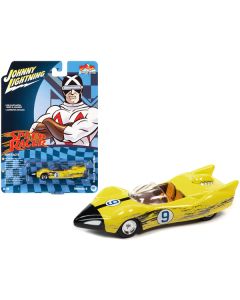 Johnny Lightning Speed Racer: Racer X's Shooting Star (Raced Version) 1/64 Diecast Model Car