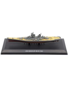 Legendary Battleships USS Missouri BB-63 (1944) 1/1250 Diecast Model - Authentic & Detailed
