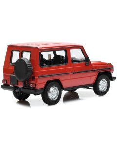 Minichamps 1980 Mercedes-Benz G-Model (SWB) - Red/Black Stripes - 1:18 Diecast (Limited Edition)