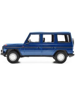 Minichamps 1980 Mercedes-Benz G-Model (LWB) Dark Blue with Black Stripes 1/18 Diecast Model Car - Limited Edition 402 Worldwide