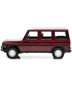 Minichamps 1980 Mercedes-Benz G-Model (LWB) Dark Red/Black Stripes 1/18 Diecast Model Car (Limited Edition)