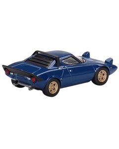 Mini GT Lancia Stratos HF Stradale - Bleu Vincennes Blue - 1/64 Diecast - Limited Edition (MGT00411)