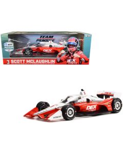 Greenlight Dallara IndyCar #3 Scott McLaughlin DEX Imaging Team Penske - Road Course - 1/18 Scale Diecast Model