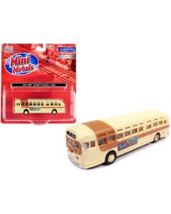 Classic Metal Works GMC PD-4103 Transit Bus #948 - MTA Miami Beige, 1/87 HO Scale Model