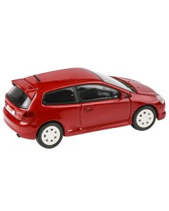 Paragon 1/64 Honda Civic Type R EP3 - Milano Red Diecast Model Car (PA-55343)