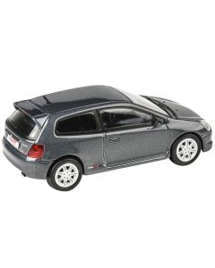 Paragon 2001 Honda Civic Type R (EP3) - Cosmic Gray Metallic 1/64 Scale Diecast Model