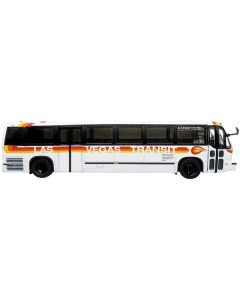 Iconic Replicas TMC RTS Transit Bus - Las Vegas '6 Strip Resort Hotels-Downtown' - 1/87 Scale Diecast Model