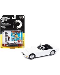 Johnny Lightning 1967 Toyota 2000 GT Convertible RHD - James Bond 007 'You Only Live Twice' - 1/64 Scale Diecast with Collectible Tin