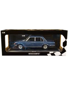 Minichamps 1968 BMW 2500 - Blue Metallic 1/18 Diecast Model Car (Limited Edition)