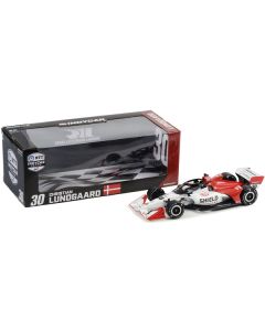 Greenlight Dallara IndyCar #30 Christian Lundgaard RLL Racing (Road Course) 1/18 Diecast Model