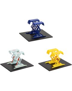 Greenlight 16160-A-B-C 1/64 Scale "Double Scissor Lifts" Diecast Model Set - Series 1 (Set of 3)