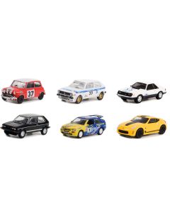 Greenlight Hot Hatches Series 2 Diecast Cars - Set of 6 (1:64 Scale)