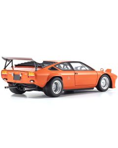 Kyosho 1/18 Lamborghini Urraco Rally - Orange Diecast Model Car (K08445P)
