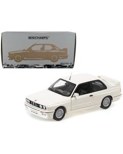Minichamps 1987 BMW M3 Street White 1/18 Scale Diecast Model Car (MPN: 180020307)