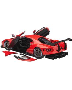 Autoart Ford GT Le Mans - Stripped Red - 1:18 Scale - Composite Model - #81811