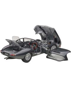 Autoart Jaguar Lightweight E-Type Roadster RHD Dark Gray 1/18 Scale Model Car