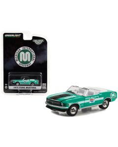 Greenlight 1970 Ford Mustang Mach 1 428 Cobra Jet Convertible - Michigan Speedway Pace Car - 1/64 Scale Diecast