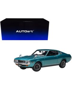 Autoart 1973 Toyota Celica Liftback 2000GT (RA25) RHD Turquoise Blue Metallic 1/18 Scale Model