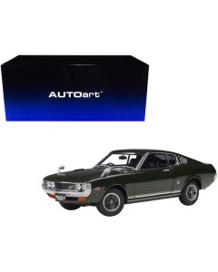 Autoart 1973 Toyota Celica Liftback 2000GT (RA25) RHD Moss Green 1/18 Scale Model Car