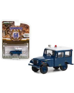 Greenlight 1971 Jeep DJ-5 U.S. Air Force Air Police - Blue/White, 1/64 Scale Diecast