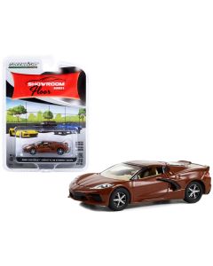 Greenlight 2022 Chevrolet Corvette C8 Stingray Coupe - Caffeine Brown Metallic 1/64 Scale Diecast Model
