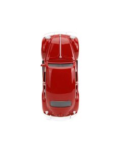 Jada 1959 Volkswagen Beetle "Punch Buggy" Red & White - 1/32 Diecast Model Car with Boxing Gloves
