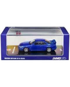 Inno Models Nissan Skyline GT-R (R33) RHD - Bayside Blue Metallic - 1/64 Scale Diecast