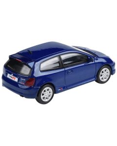 Paragon 2001 Honda Civic Type R EP3 - Vivid Blue Pearl Metallic - 1/64 Diecast Model