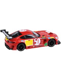 Paragon Models 2021 Mercedes-AMG GT3 "24 Hours of Spa 50th Anniversary" Livery 1/64 Diecast Model Car