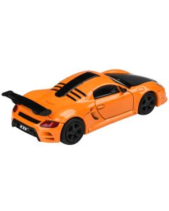 Paragon 1/64 RUF CTR3 Clubsport - Orange with Black Hood Diecast Model