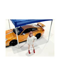 American Diorama Hip Hop Girls Figure 2 - 1/24 Scale Model Figurine (2.875 Inches Tall)